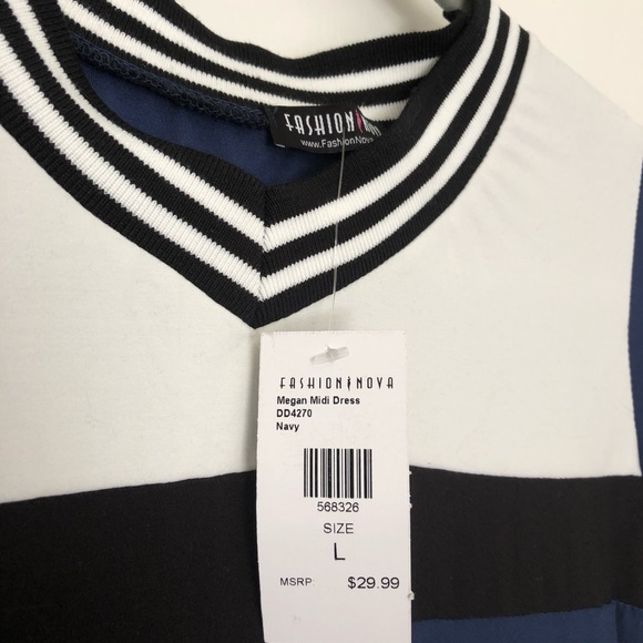 Longsleeve Midi Dress 👗 Sold Out Online - Picture 3 of 4